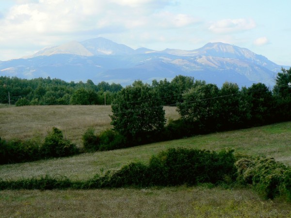 Rieti's mountain ridge