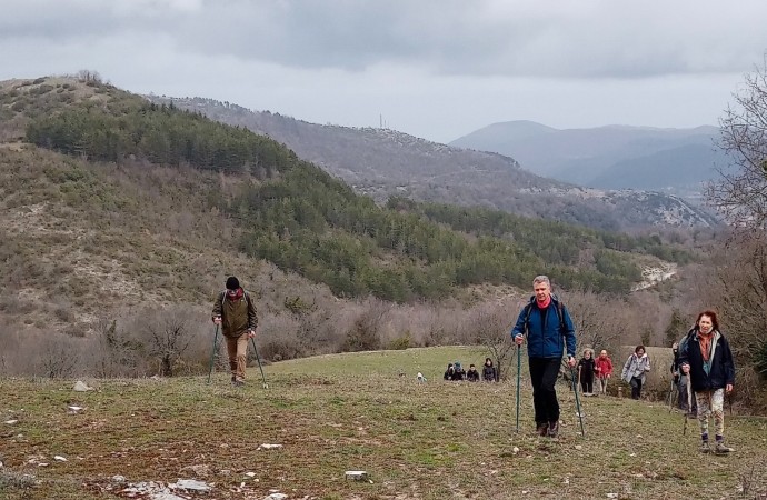 WALKING ON THE TANCIA PASS