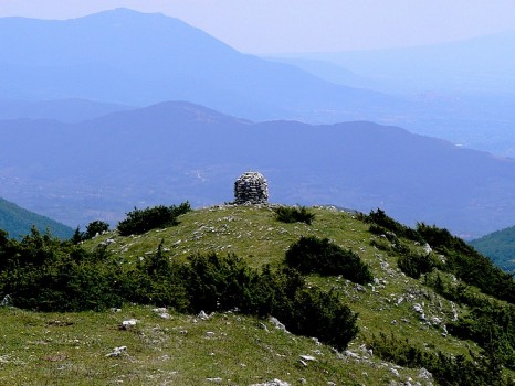 Pizzuto's mountain ridge