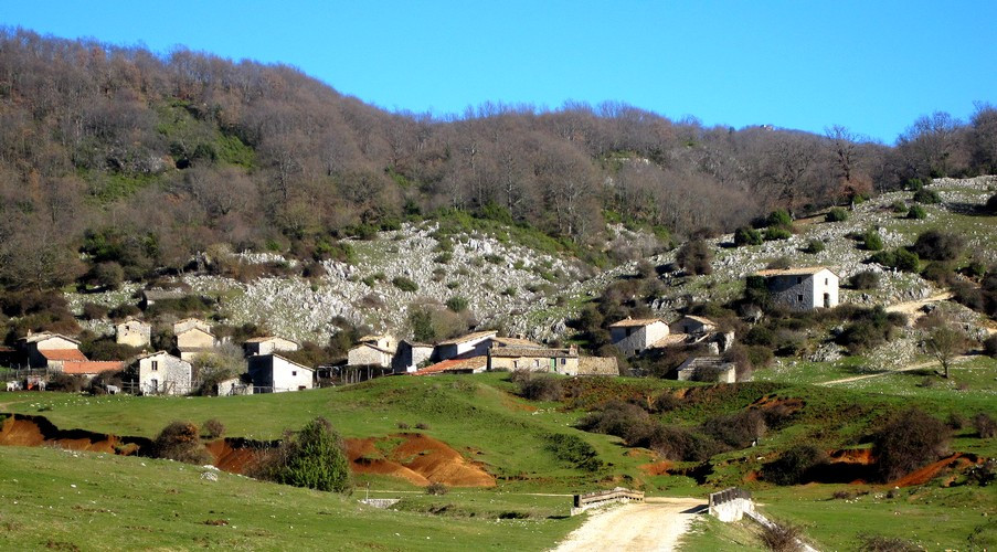 Veduta di Casette di Cottanello